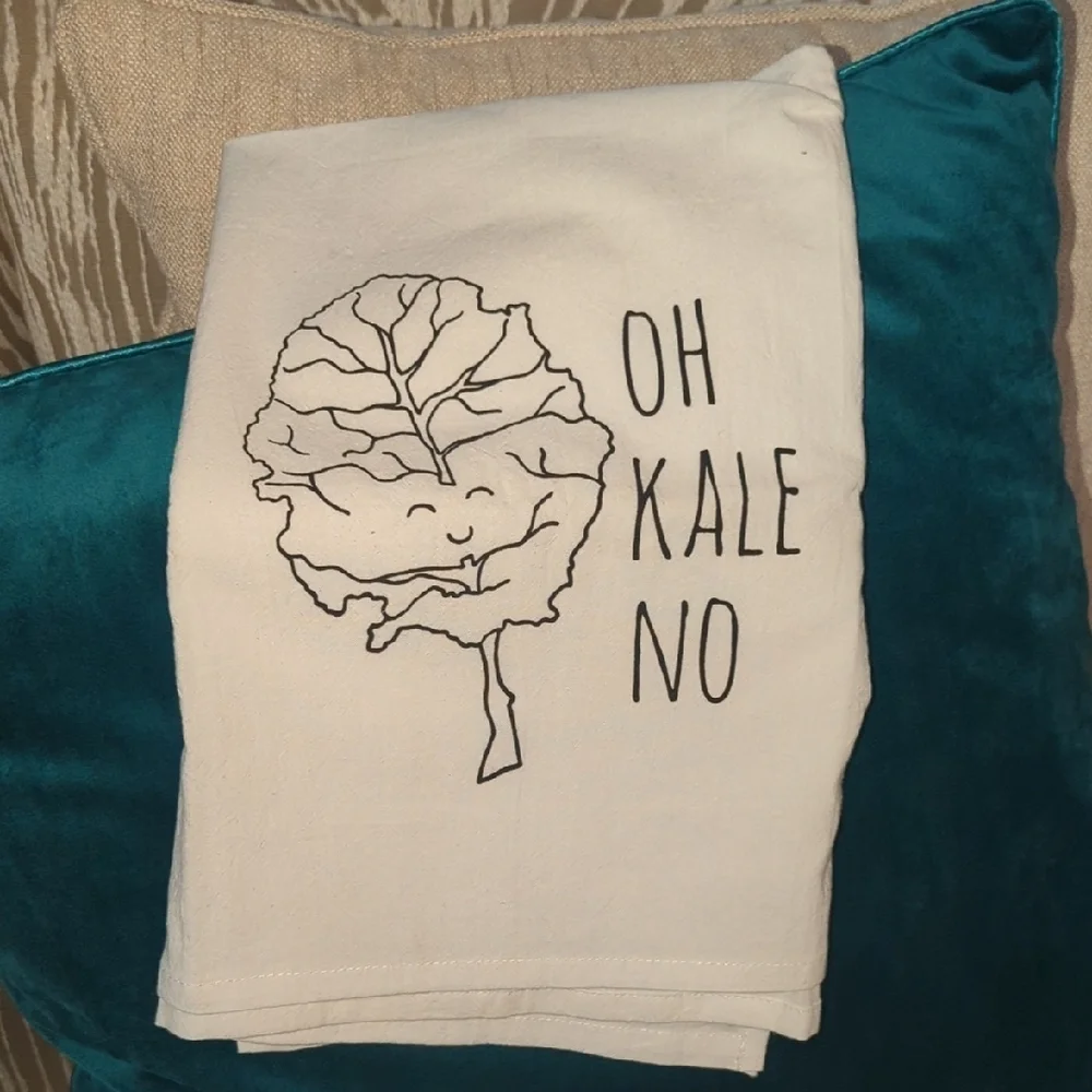 Oh Kale No Kitchen Towel